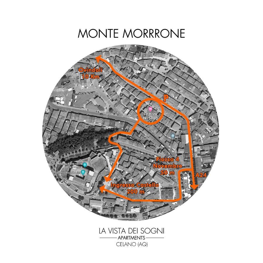 LaVistaDeiSogni Monte Morrone Celano Esterno foto